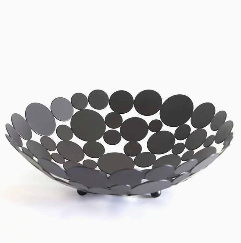 Metal Fruit Bowl Basket Display Dish