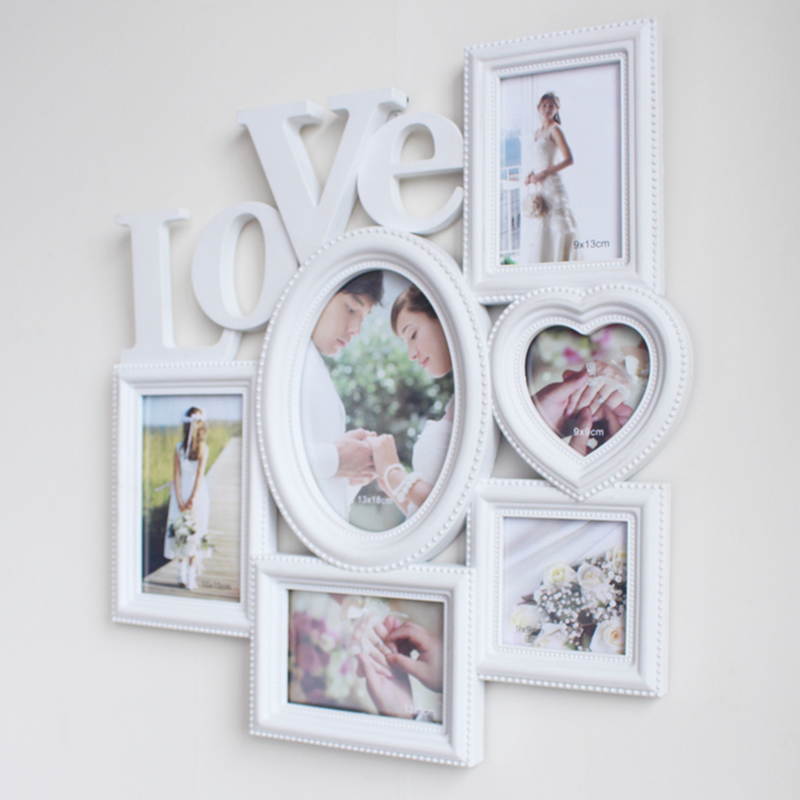Decorative Wall Hanging Love Collage Picture Photo Frame