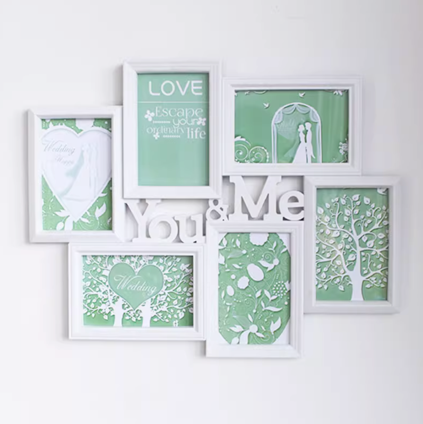 Collage Photo Wall Hanging Picture Frame