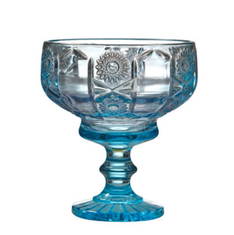 Carved Goblet Cocktail Pudding Dessert Ice Cream Cup Tableware Bowl