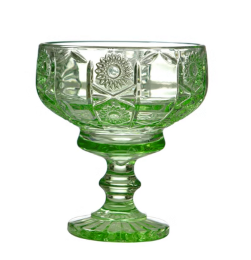 Carved Goblet Cocktail Pudding Dessert Ice Cream Cup Tableware Bowl