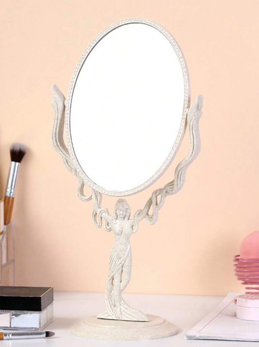 Rotating Vanity Make Up Mirror for Tabletop Desk