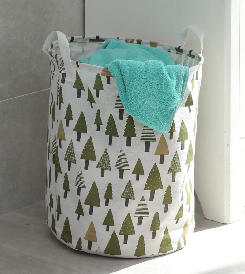 Laundry Storage Basket Foldable Bag Bucket Home Organiser