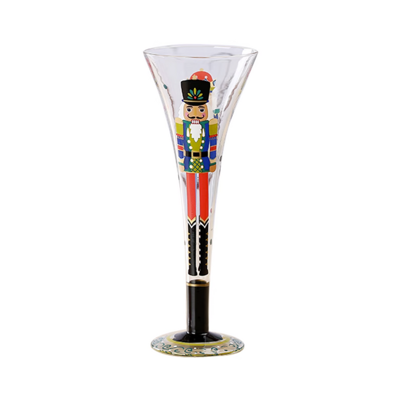 Champagne Artificial Painting Glass Goblet Nordic Style Cocktail Cup Wine Bar Drinkware