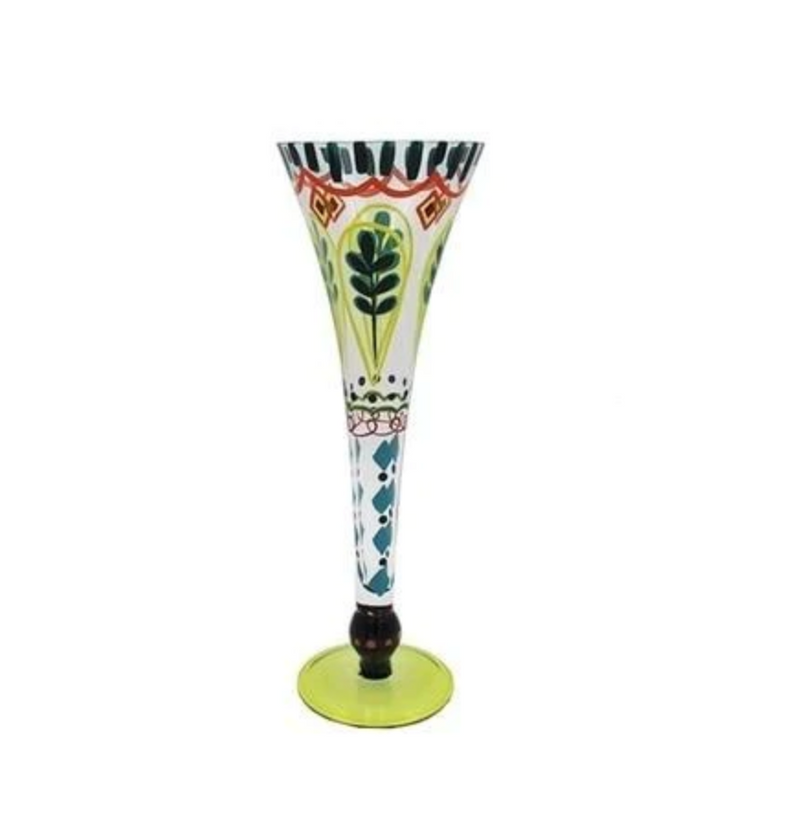 Champagne Artificial Painting Glass Goblet Nordic Style Cocktail Cup Wine Bar Drinkware