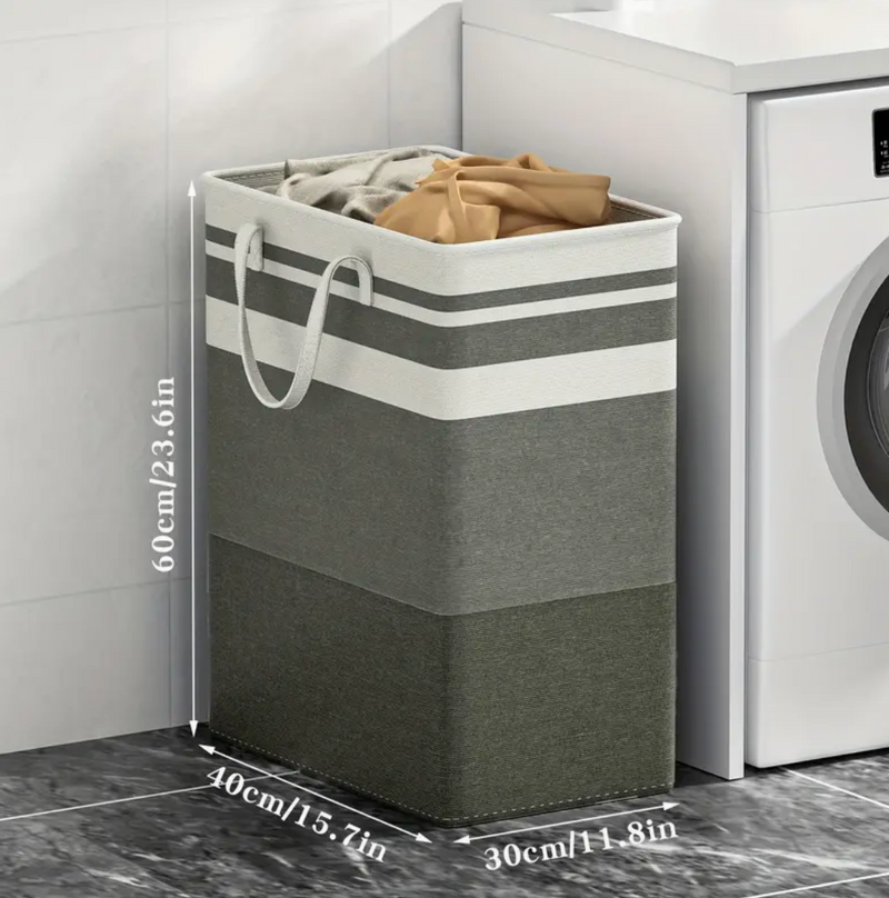 Large Waterproof Collapsible Laundry Basket Hamper Bag with Handles