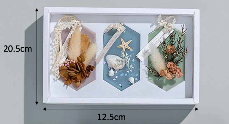 Dried Flowers Fragrant Aroma Wax Wardrobe Freshener Aromantic Closet Scent Gift Set