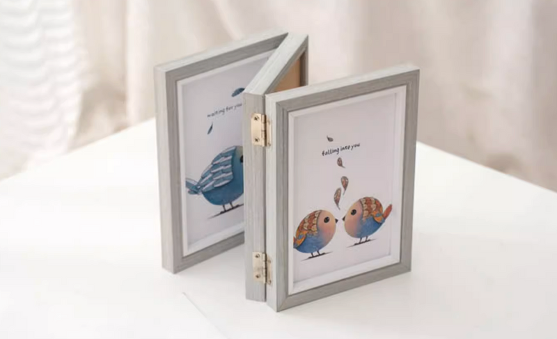 Tri-fold Combination Photo Frame Studio Creative Folding Photo Frame