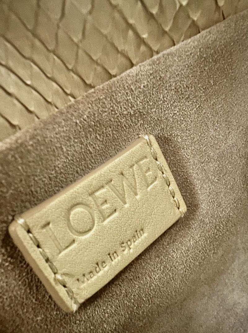 [Limited Edition] Brand New Loewe Flamenco Python Mini